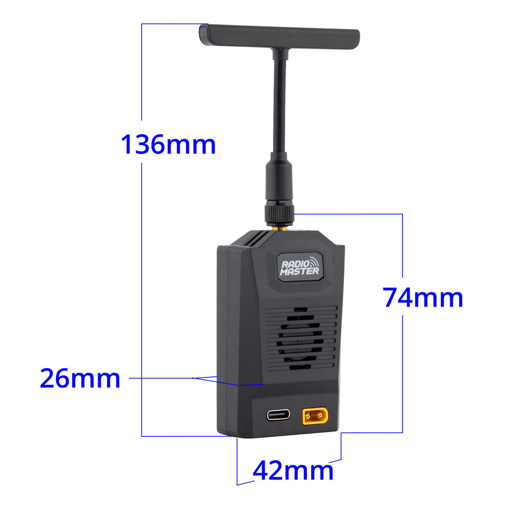 โมดูล RadioMaster Ranger Nano  - Radiomaster Ranger 2.4Ghz Elrs Module บทวิจารณ์และราคา