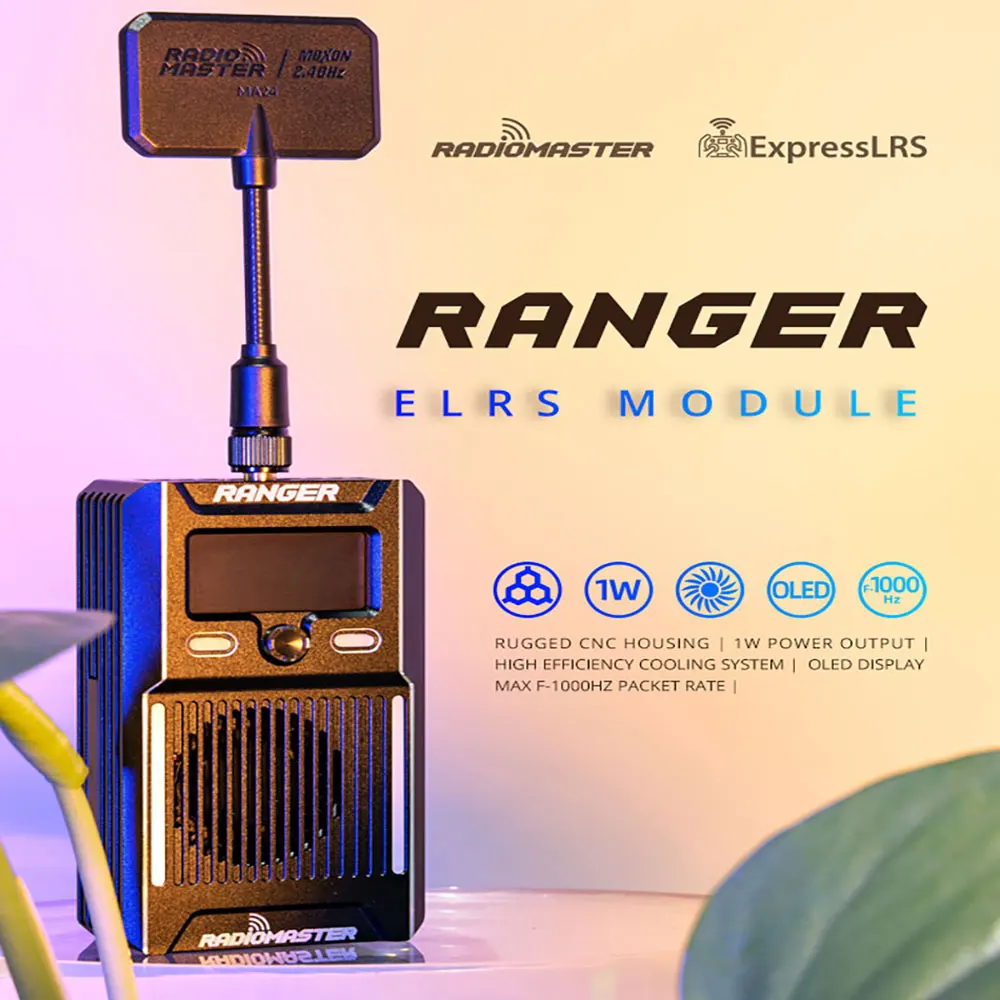 ชุดโมดูล RadioMaster Ranger 2. - Radiomaster Ranger 2.4Ghz Elrs Module บทวิจารณ์และราคา
