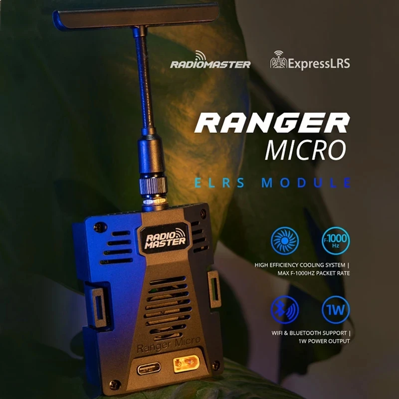 ชุดโมดูล RadioMaster Ranger 2. - Radiomaster Ranger 2.4Ghz Elrs Module บทวิจารณ์และราคา